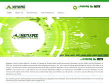 Tablet Screenshot of metaspec-ng.com